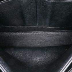 Pre Owned Chanel Black Medium Classic Caviar Double Flap