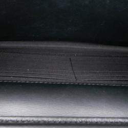 Pre Owned Chanel Black Lambskin Coco Boy Wallet On Chain