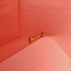 Pre Owned Chanel Pink Calfskin Medallion Tote Handbag