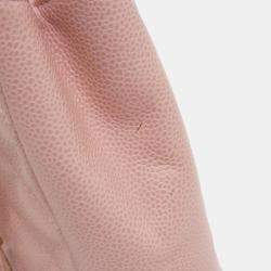 Pre Owned Chanel Pink Calf Leather Shoulder Bag