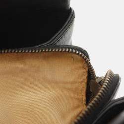 Pre Owned Chanel Matelasse Shoulder Bag Lambskin (Sheepskin) Black