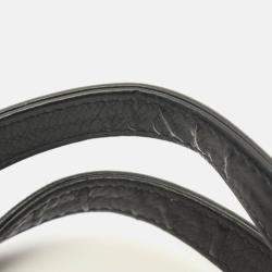 Pre Owned Chanel Matelasse Shoulder Bag Lambskin (Sheepskin) Black