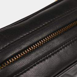 Pre Owned Chanel Black Lambskin Camera Bag Mini