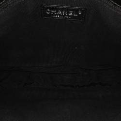 Pre Owned Chanel Grey Medium Quilted Metallic Aged Calfskin Chain Me Flap