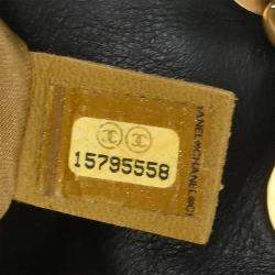 Pre Owned Chanel Black Lambskin Mademoiselle Lock Shoulder Bag