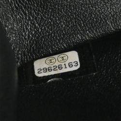 Pre Owned Chanel Black Calfskin Mademoiselle Lock Shoulder Bag