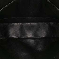 Pre Owned Chanel Black Medium Classic Caviar Double Flap