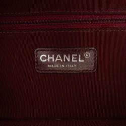 Pre Owned Chanel Black Small Quilted Lambskin Coco Boy Camera Bag