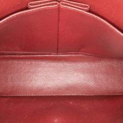 Pre Owned Chanel Black Small Classic Lambskin Double Flap
