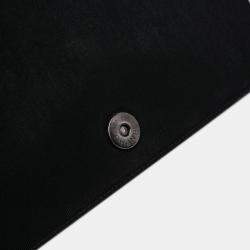 Pre Owned Chanel Black Medium Quilted Lambskin Ballerine Flap