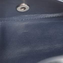 Pre Owned Chanel Green Quilted Patent Leather Medium Classic Double Flap Bag