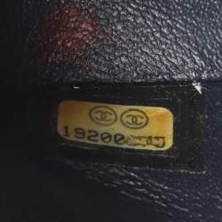 Pre Owned Chanel Green Quilted Patent Leather Medium Classic Double Flap Bag