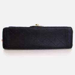 Pre Owned Chanel Vintage Maxi Lambskin Single Flap Bag