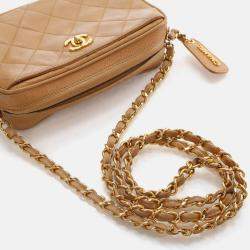 Pre Owned Chanel Vintage Small Caviar Camera Bag