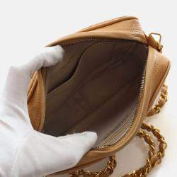 Pre Owned Chanel Vintage Small Caviar Camera Bag