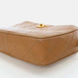 Pre Owned Chanel Vintage Small Caviar Camera Bag