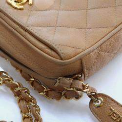 Pre Owned Chanel Vintage Small Caviar Camera Bag