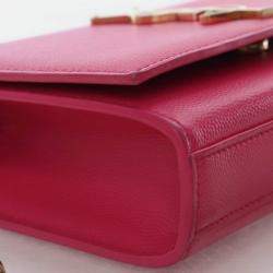 Pre Owned Saint Laurent (YSL) Medium Grained Calfskin Kate Bag