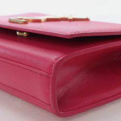 Pre Owned Saint Laurent (YSL) Medium Grained Calfskin Kate Bag
