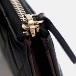 Pre Owned Chanel Lambskin Key Pouch