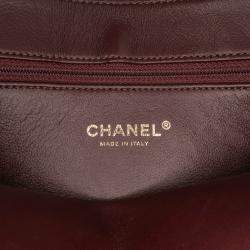 Pre Owned Chanel Black Large Sheepskin Beauty Lock Flap