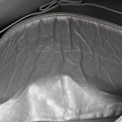 Pre Owned Chanel Silver Quilted Leather 226 Classic Reissue 2.55 Flap Bag