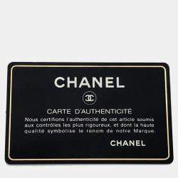 Pre Owned Chanel Coco Handle 2Way Handbag Red Lambskin Size Small