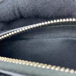 مملوكة مسبقًا Chanel Matelasse Black/White Lambskin Chain Clutch Bag