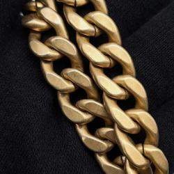 Pre Owned Chanel Matelasse Chain shoulder Black Lambskin Size 20
