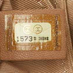 Pre Owned Chanel Red Quilted Caviar Leather Timeless Accordion Flap Bag