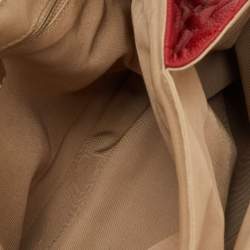 Pre Owned Chanel Red Quilted Caviar Leather Timeless Accordion Flap Bag