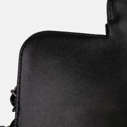 Pre Owned Chanel Black Small Quilted Lambskin Coco Loop Flap