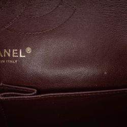 Pre Owned Chanel Black Jumbo Classic Caviar Double Flap
