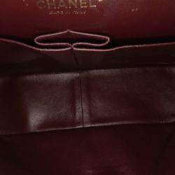 Pre Owned Chanel Black Jumbo Classic Caviar Double Flap