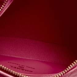 مملوكة مسبقًا Chanel Metallic Pink Quilted Leather Charms Hobo