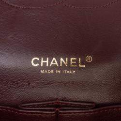 Pre Owned Chanel Black Maxi Classic Lambskin Double Flap