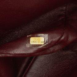Pre Owned Chanel Black Maxi Classic Lambskin Double Flap
