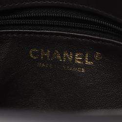 Pre Owned Chanel Multicolor Small Quilted Tweed CC Chic Double Flap