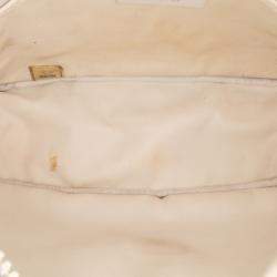 Pre Owned Chanel Blue Terry Cloth Sport Line Flap
