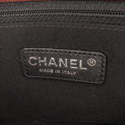 Pre Owned Chanel Red Small Quilted Lambskin Ballerine Flap Bag