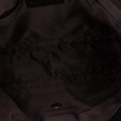 Pre Owned Chanel Black Jumbo Patchwork Tweed Flap