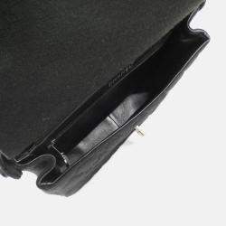 Pre Owned Chanel CC Black Canvas Handbag