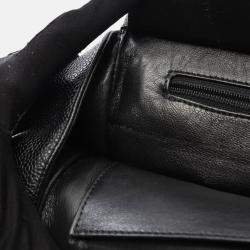 Pre Owned Chanel CC Black Leather Tote Bag