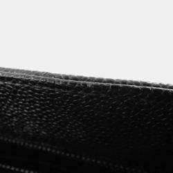 Pre Owned Chanel Medallion Black Leather Shoulder Bag