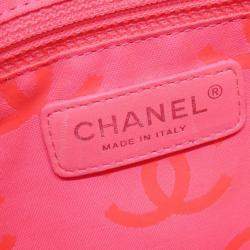 Pre Owned Chanel Cambon Ligne Black Leather Tote Bag