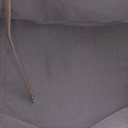 Pre Owned Chanel Blue Medium Cracked Metallic Calfskin Modern Chain Tote