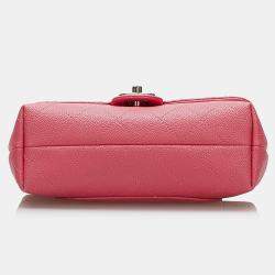 Pre Owned Chanel Pink Caviar City Walk bag