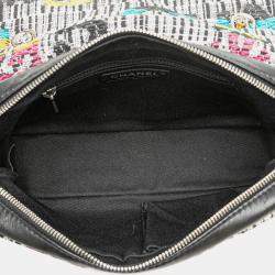 Pre Owned Chanel Grey Tweed Easy Fantasy Flap