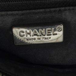 Pre Owned Chanel Black Brown Small Sequin Gabrielle Crossbody