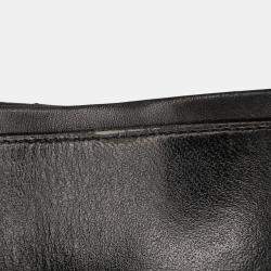Pre Owned Chanel Black Reissue 2.55 Patent Double Flap 226